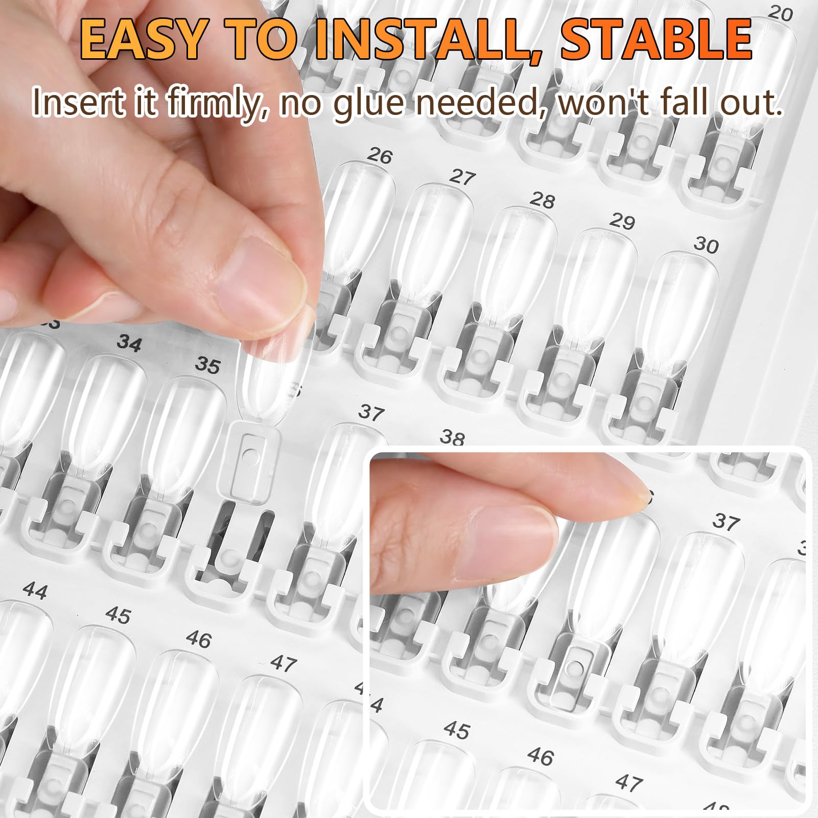 I·B·N G Upgraded Nail Color Swatches Display Book C11 – 150 Color Tips
