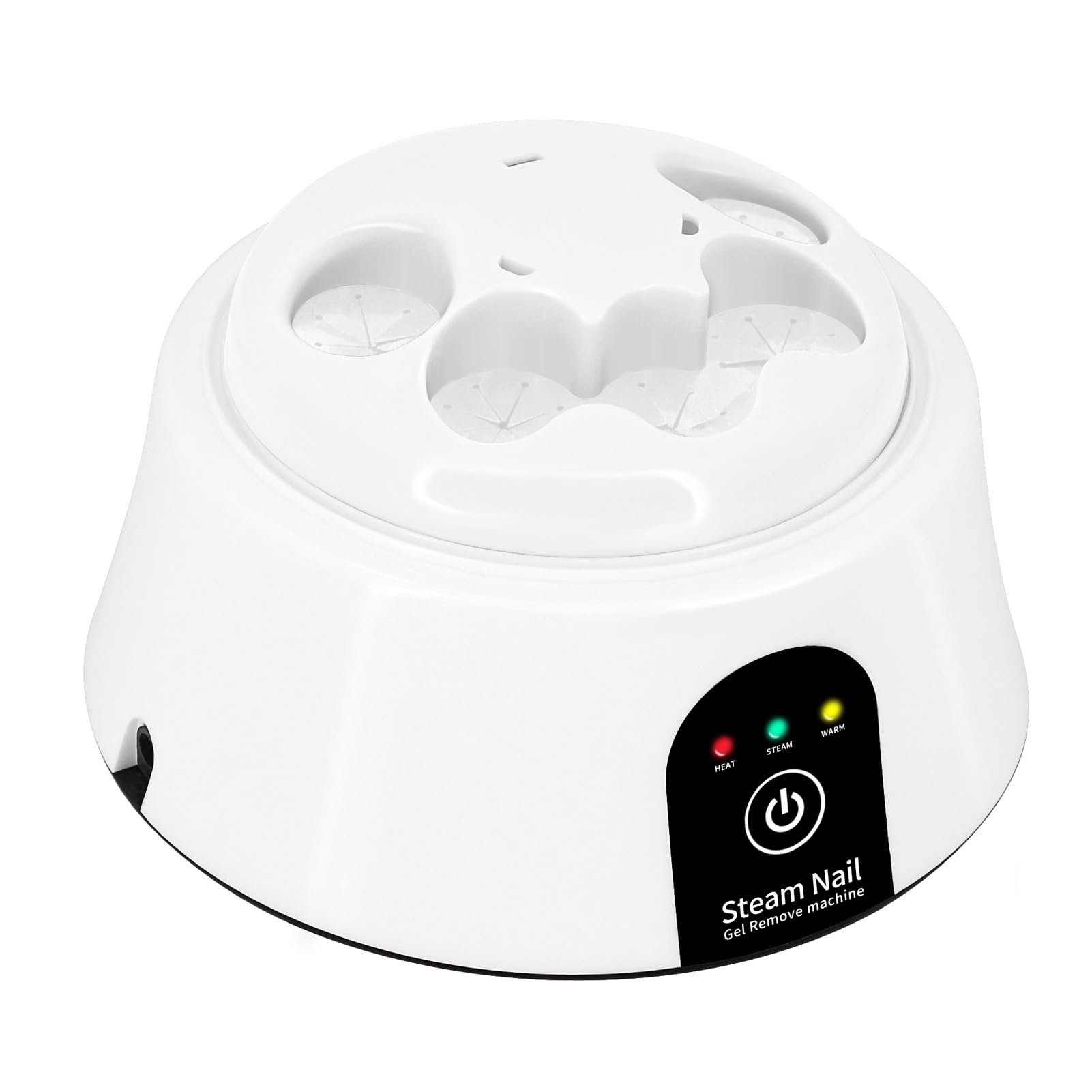 IBNG Nail Soaking Bowl – Electric Soak Off for Gel, Acrylic & Dip Powder (White)