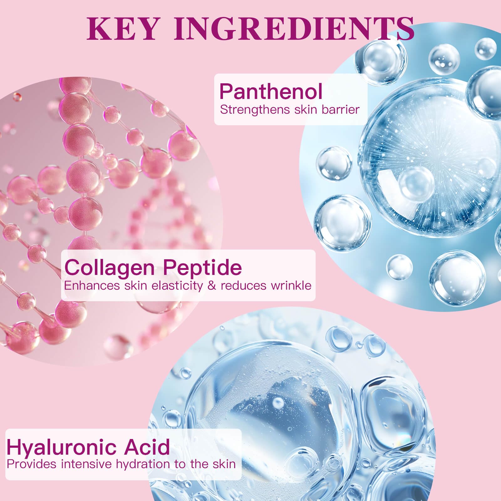 ICIKOL Overnight Collagen Mask - Deep Hydration & Glass Skin (4 Sheets)