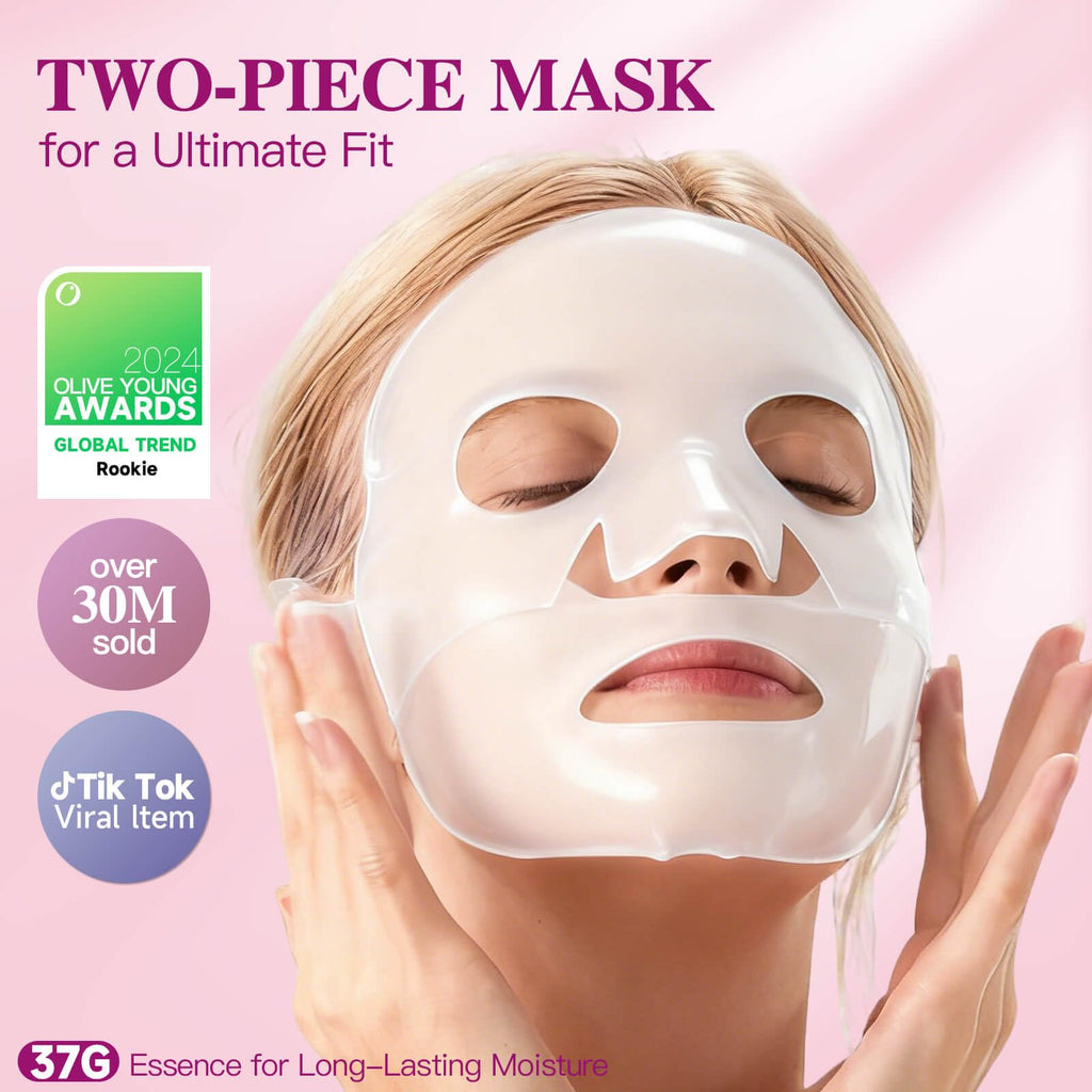 ICIKOL Overnight Collagen Mask - Deep Hydration & Glass Skin (4 Sheets)