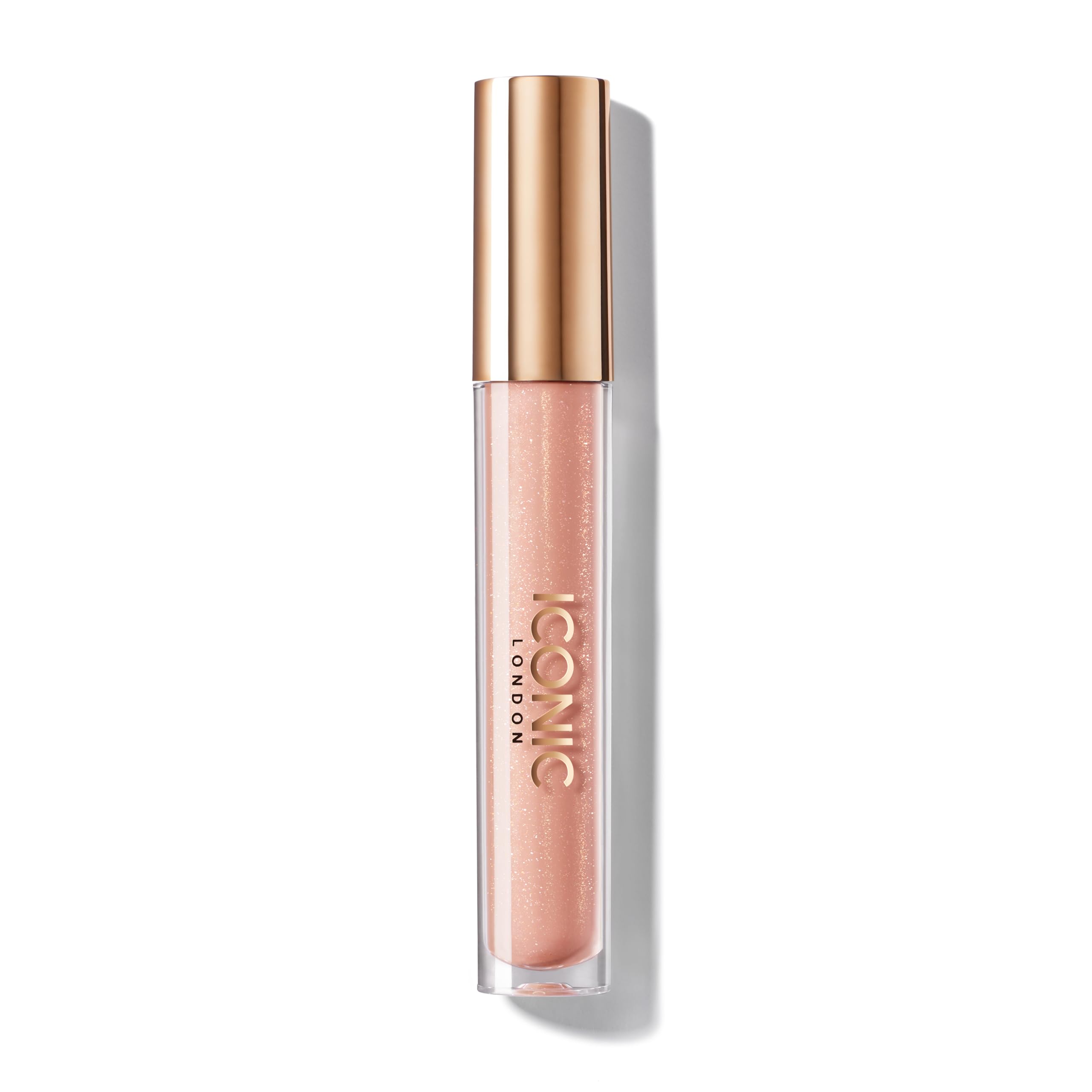 ICONIC LONDON Lip Pumping Gloss – High Shine, Non-Sticky, Peptide-Infused Lip Gloss | Vegan & Cruelty-Free | 0.16 Fl oz