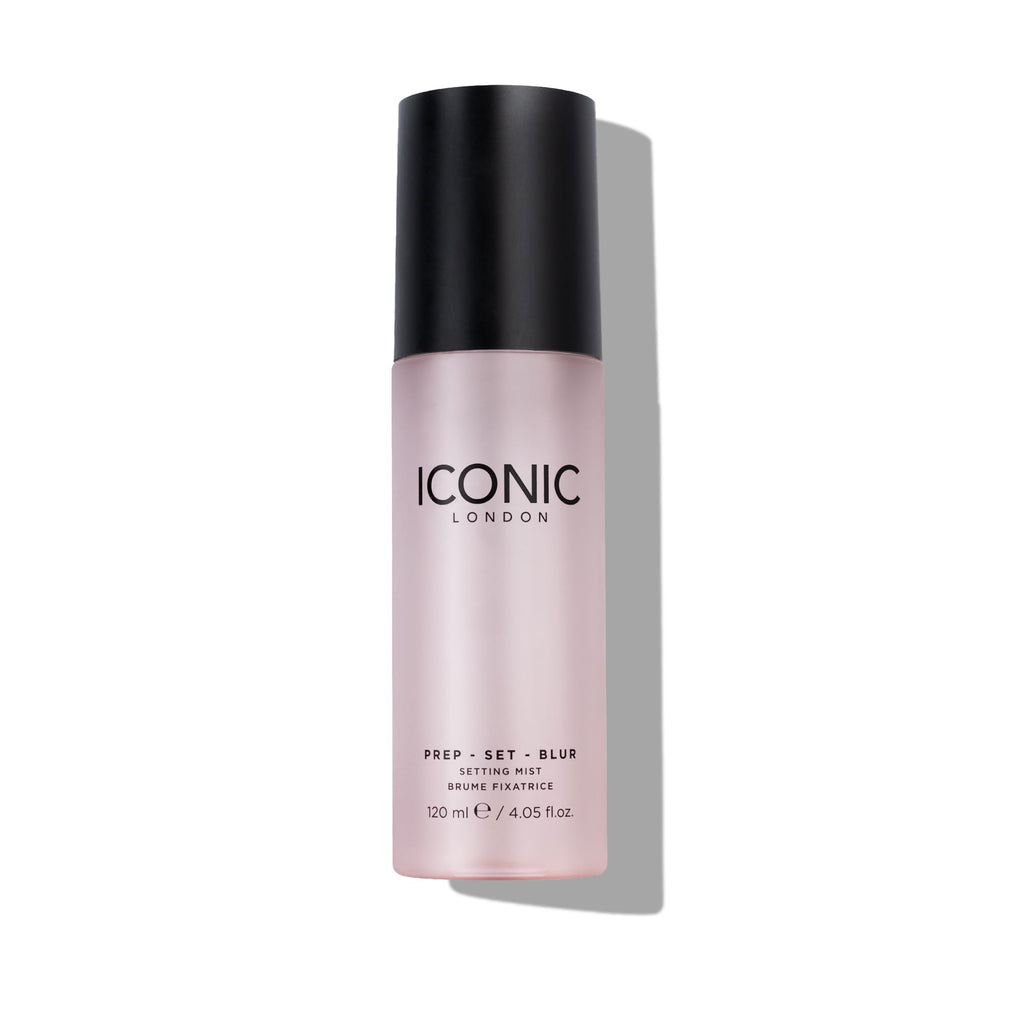 ICONIC LONDON Prep Set Blur Setting Spray – Weightless Makeup Fixer for Radiant Soft-Focus Skin (120 ml)
