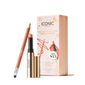ICONIC LONDON Sealed with a Kiss Gift Set – Melting Touch Lip Balm & Fuller Pout Sculpting Liner