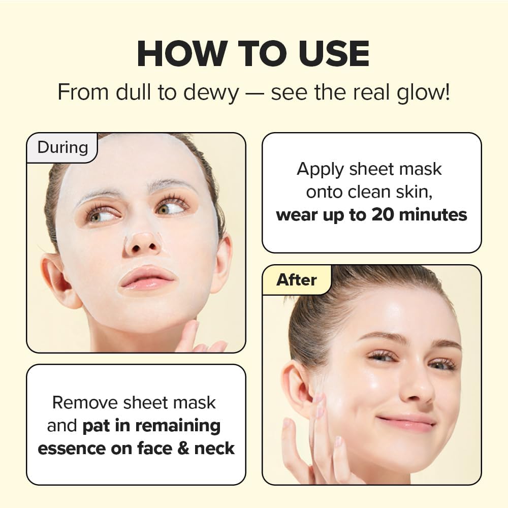 I DEW CARE Collagen Sheet Mask Variety Pack – 14 Hydrating Korean Masks for All Skin Types
