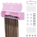 IDN BEAUTY Hair Extension Holder Stand – 4 Installation Modes (Rose)