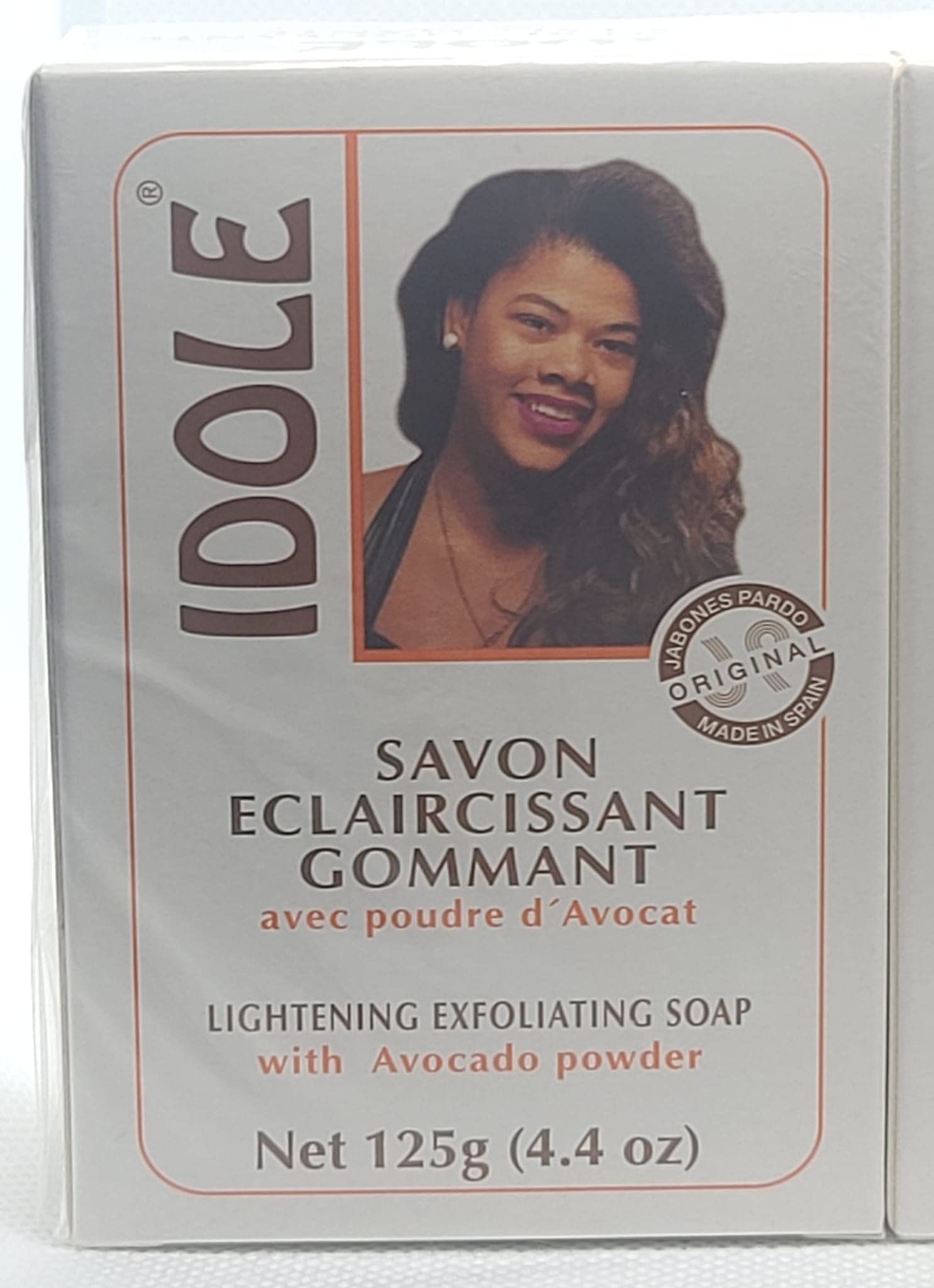 Idole Exfoliating Soap with Avocado Seed Powder – 3-Pack, Net 125g (4.4 oz)