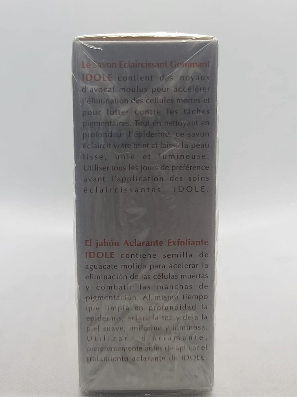 Idole Exfoliating Soap with Avocado Seed Powder – 3-Pack, Net 125g (4.4 oz)