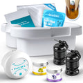 Idudbid Ionic Foot Bath Detox Machine - Home Spa Detox Kit (Array x2 + Liner)