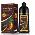 iemokoda Dark Brown Hair Dye Shampoo — 3-in-1 Color, 100% Gray Coverage in Minutes