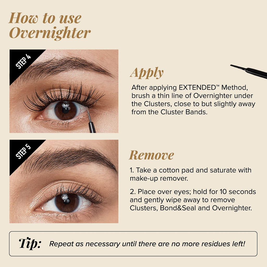 i•ENVY DIY Eyelash Extension Overnighter – Lasts 1–2 Weeks, Easy & Smudge-Proof