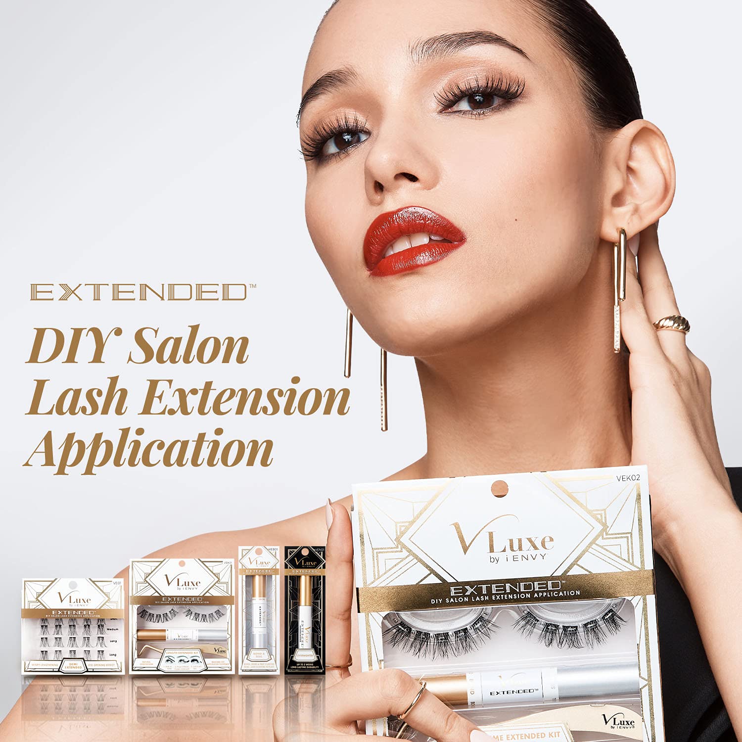 i•ENVY DIY Eyelash Extension Overnighter – Lasts 1–2 Weeks, Easy & Smudge-Proof