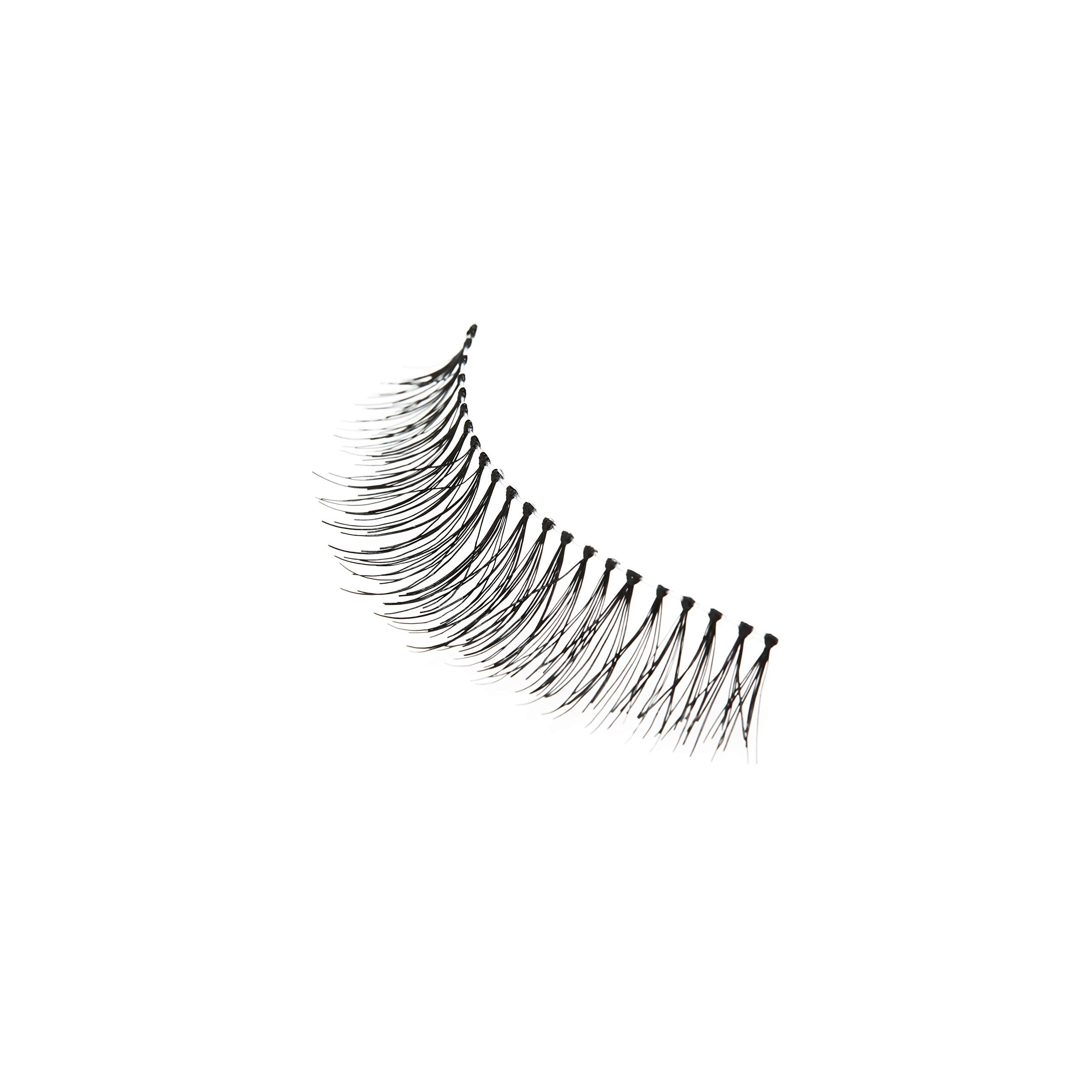 iENVY by KISS Au Naturale Human Hair Lashes – Natural Style, 5 Pairs per Pack, Pack of 2 (KPEM08)
