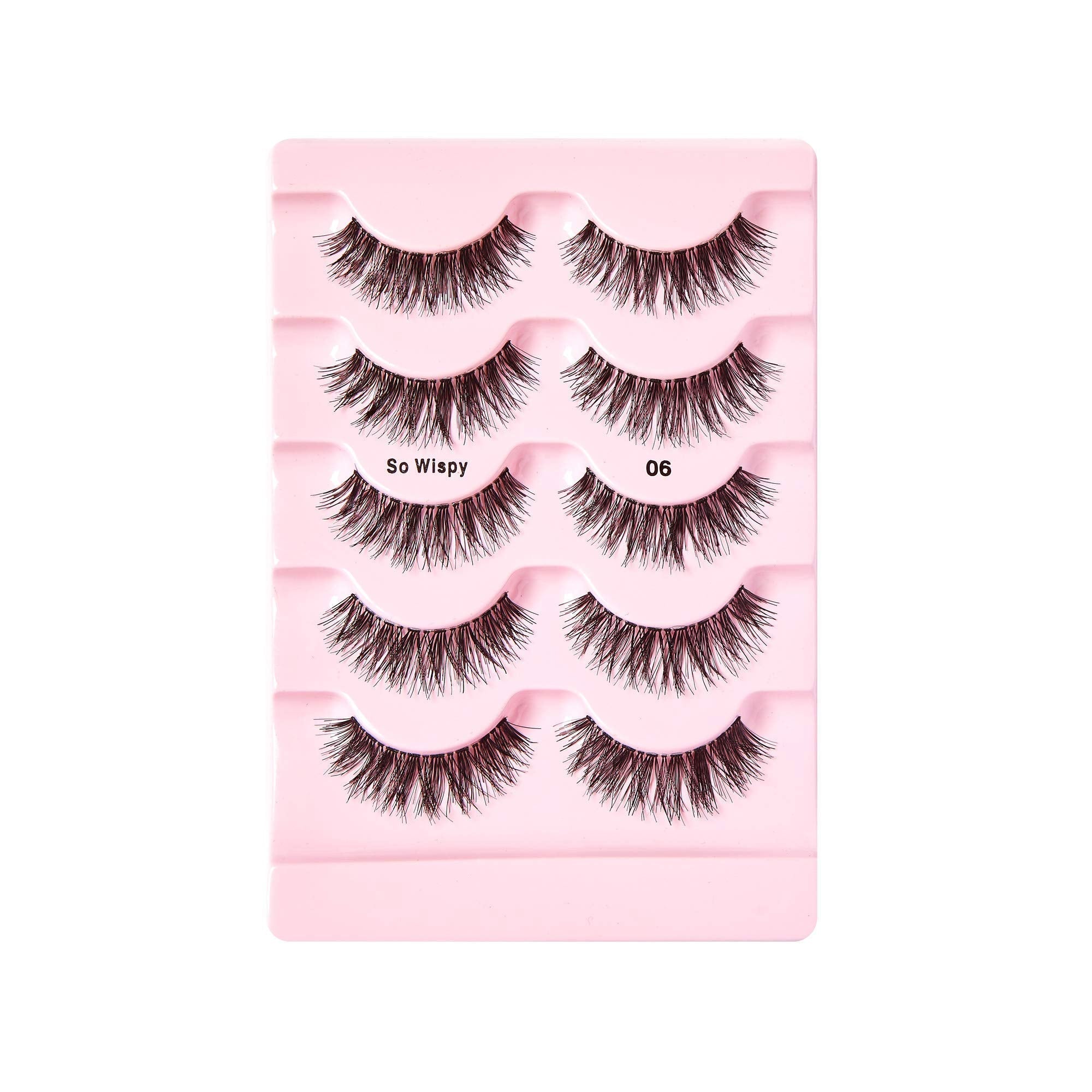iENVY by KISS So Wispy Eyelashes – 5 Pairs Multi Pack (KPEM65), 2 Pack