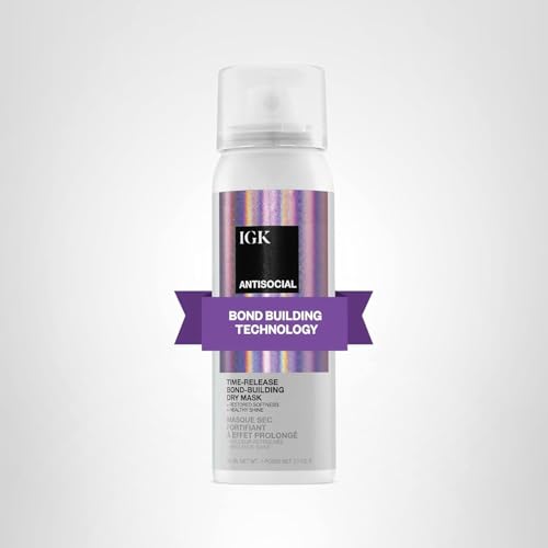 IGK Antisocial Bond-Building Dry Hair Mask – Travel Size 1.7 oz