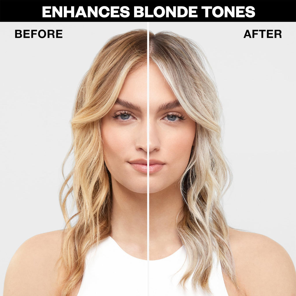 IGK Blonde Pop Purple Toning Conditioner | Neutralize Brass, Moisturize & Shine | Vegan + Cruelty-Free | 8 Oz