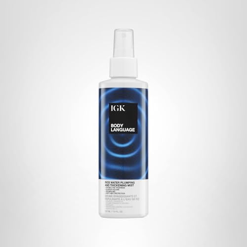 IGK Body Language Rice Water Plumping & Thickening Mist | Volumize & Protect