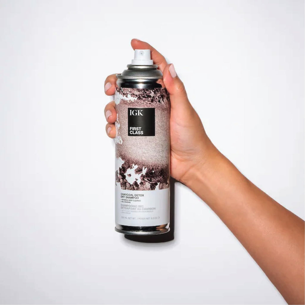 IGK First Class Charcoal Detox Dry Shampoo Travel Size | 2-Pack