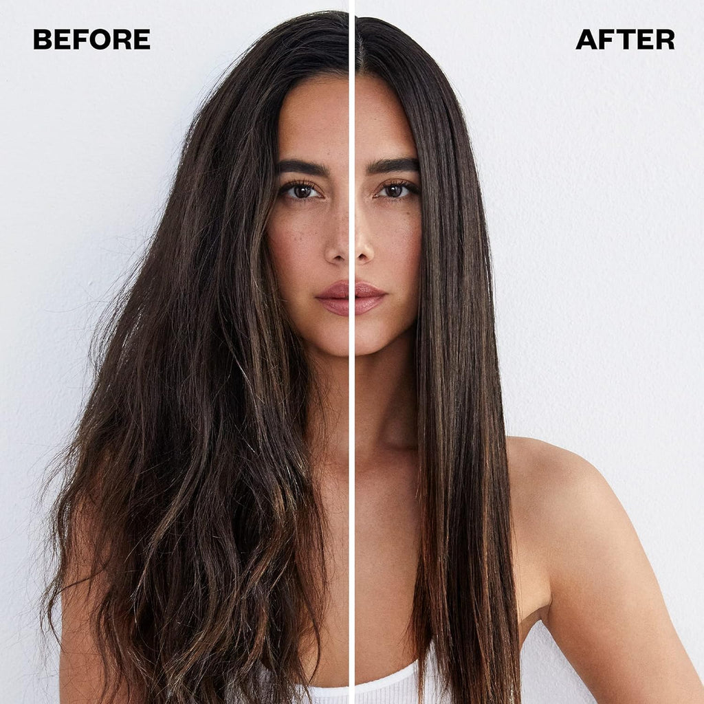 IGK GOOD BEHAVIOR Spirulina Protein Smoothing Spray + Anti-Frizz Blowout Balm | Keratin-Like Smoothing, Frizz Control & Heat Protectant