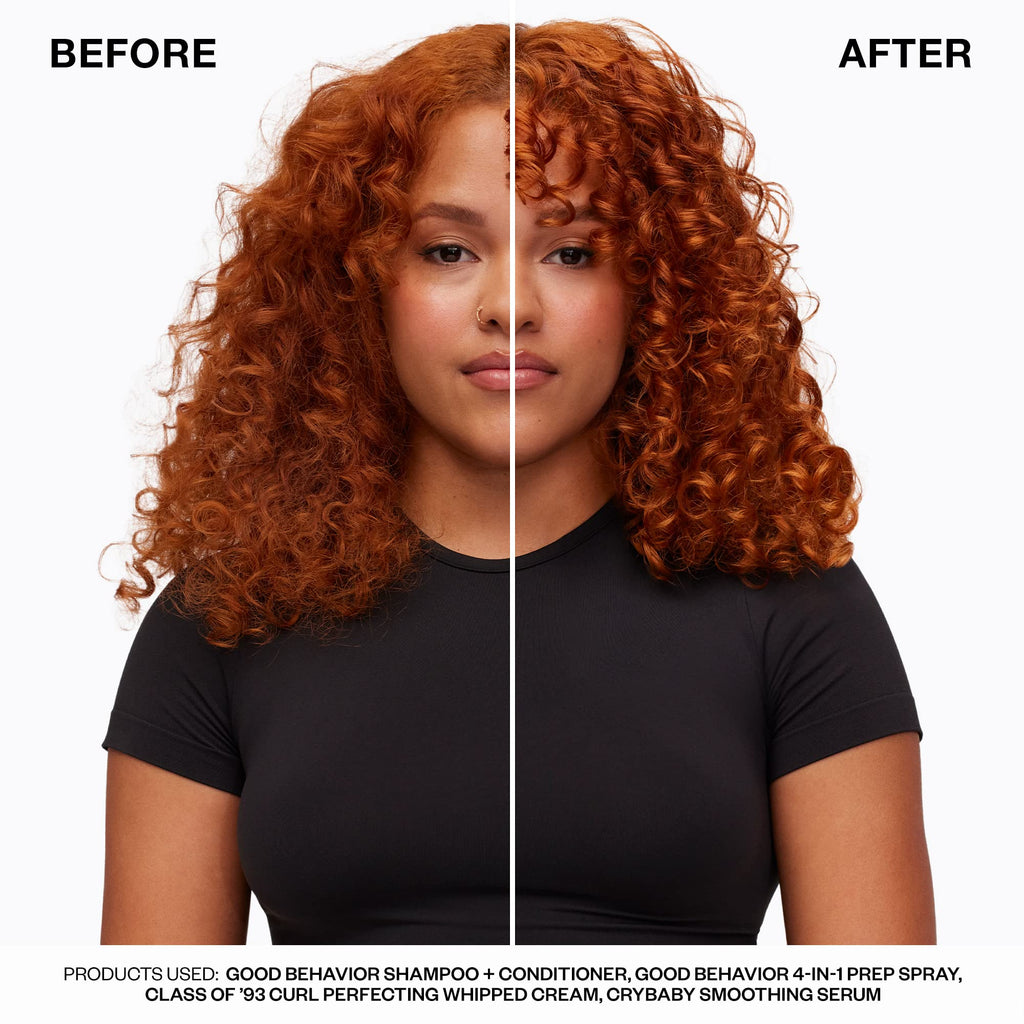 IGK GOOD BEHAVIOR Ultra Smooth Shampoo Liter – Frizz Control, Shine, Vegan & Cruelty-Free | 33.8 oz