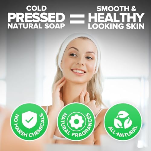 iHeart Nature Organic Neem Soap Bar (2 Pack) – Creamy, Moisturizing Herbal Cleanser