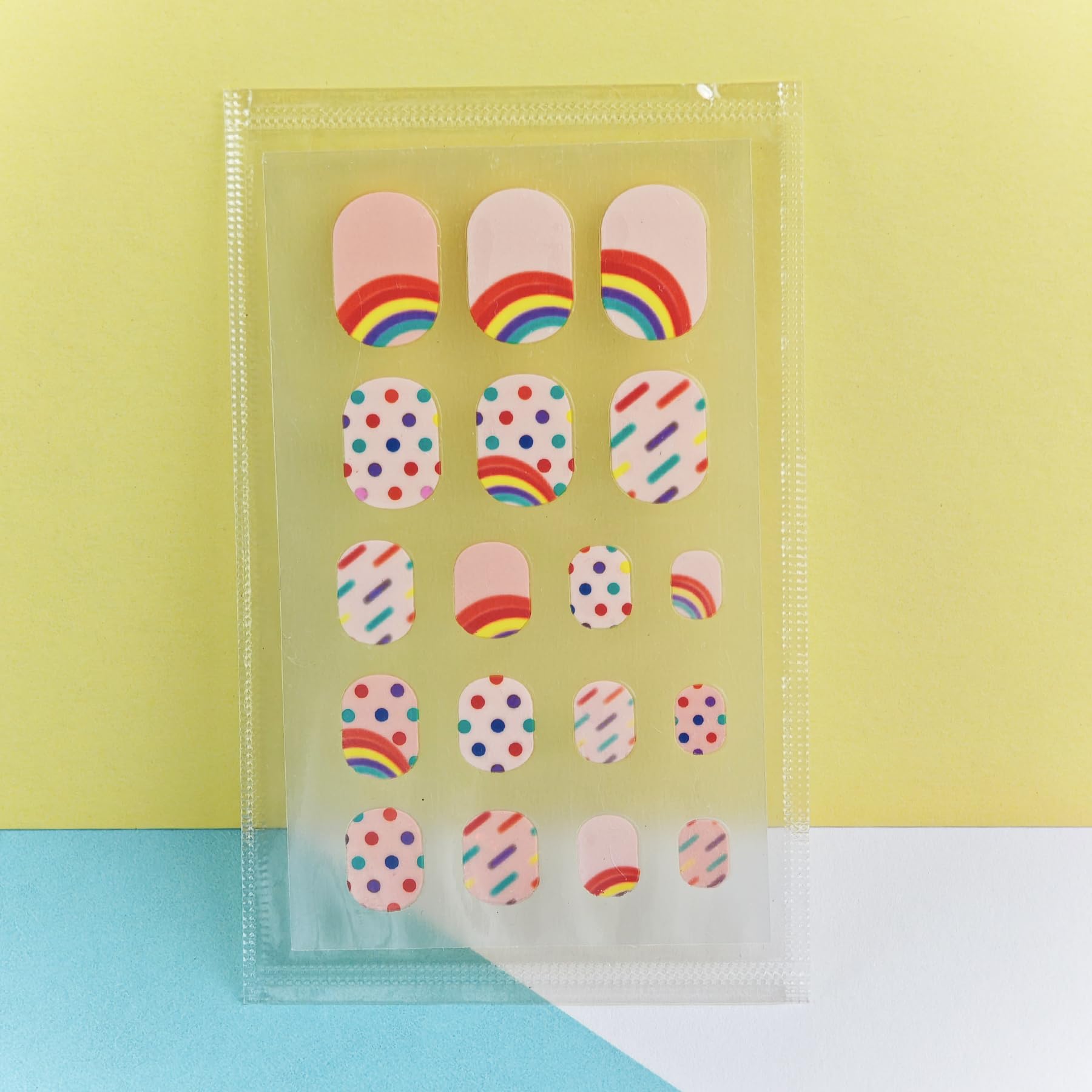 IHUKEIT Colorful Kid Nail Stickers – Full Nail Wraps for Girls (10 Sheets)