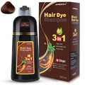 IIIMEIDU Hair Dye Shampoo 3-in-1 for Grey Hair – Dark Coffee 500ml
