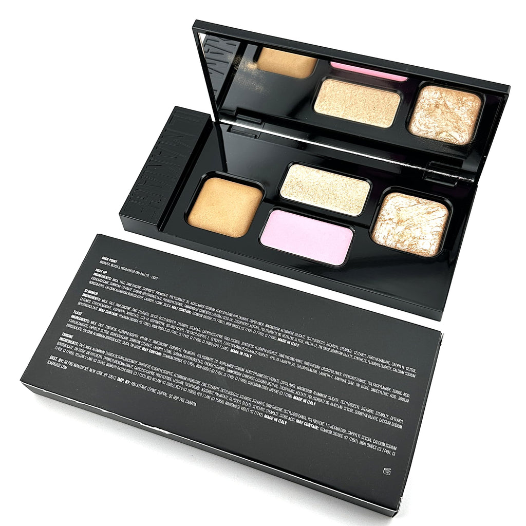 Il Makiage High Point Palette LIGHT – Bronzer, Blush & Highlighter