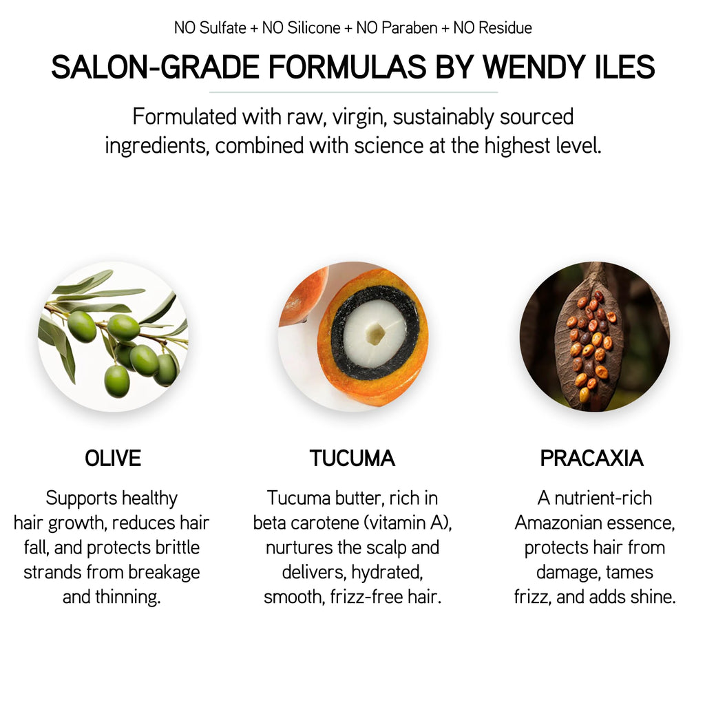 ILES FORMULA Signature Collection Discovery Set – Hydrating Shampoo, Conditioner & Finishing Serum