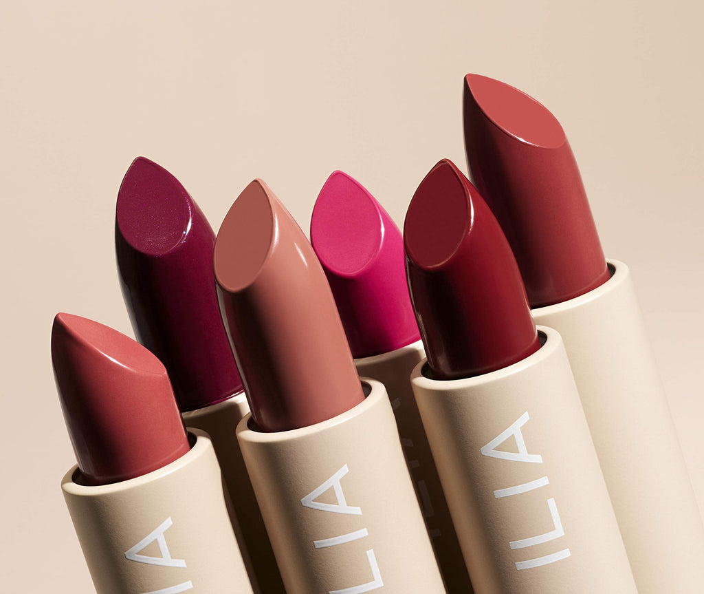 ILIA Color Block Lipstick Amberlight – Non-Toxic, Vegan, Cruelty-Free, Hydrating & Long-Lasting Full Coverage | 0.14 oz