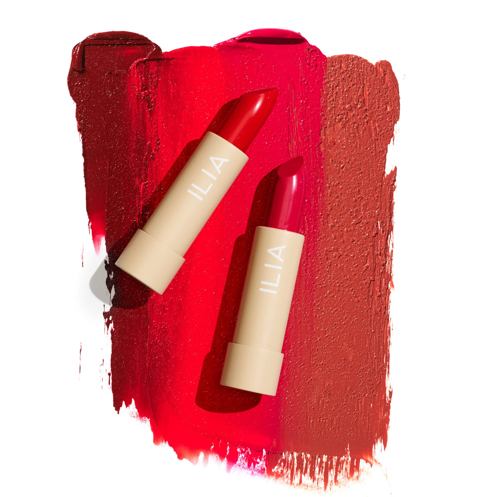 ILIA Color Block Lipstick Amberlight – Non-Toxic, Vegan, Cruelty-Free, Hydrating & Long-Lasting Full Coverage | 0.14 oz