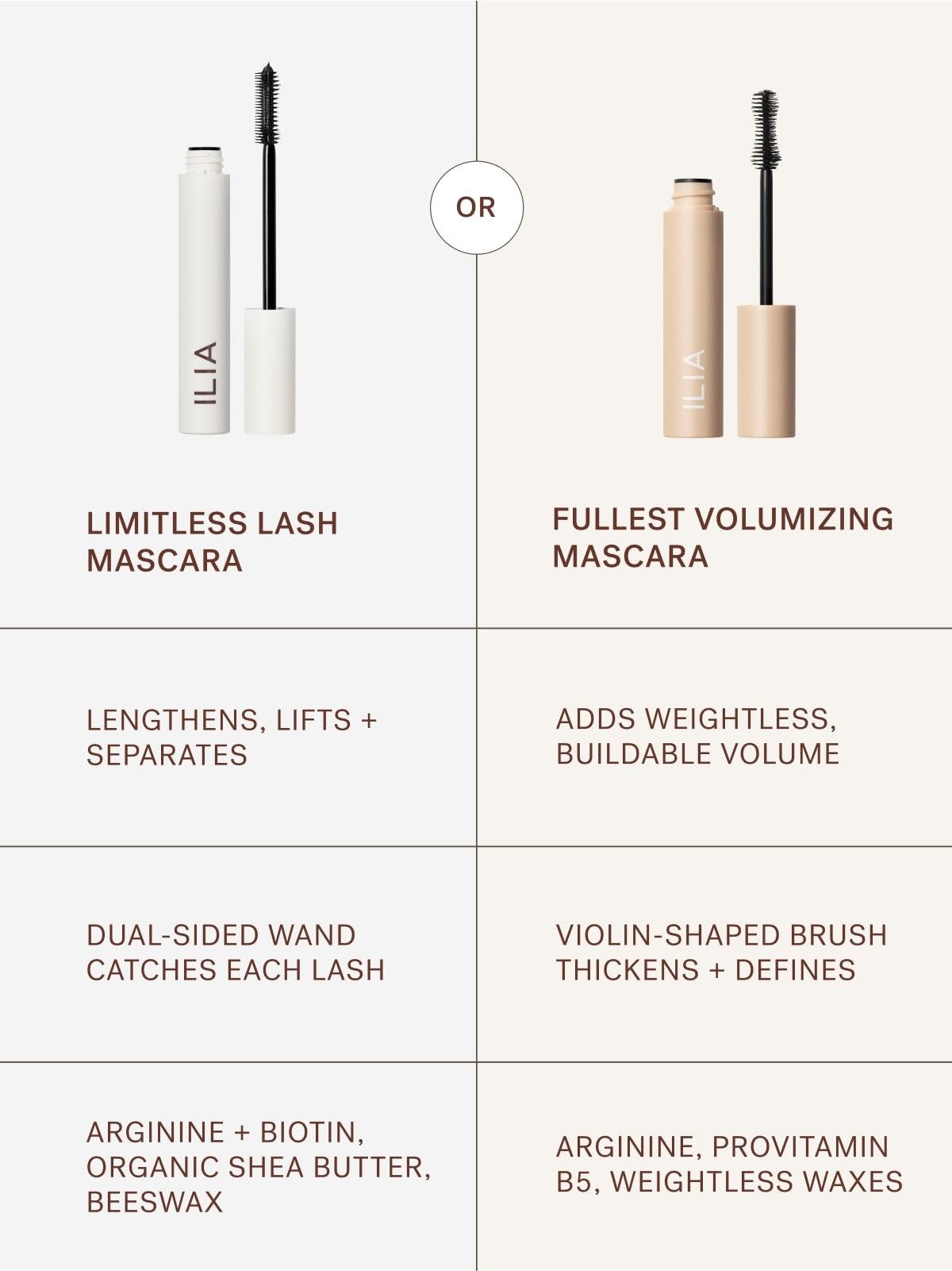 ILIA Limitless Lash Mascara | Lightweight, Nourishing, Lengthening & Lifting | Non-Toxic & Ophthalmologist-Tested