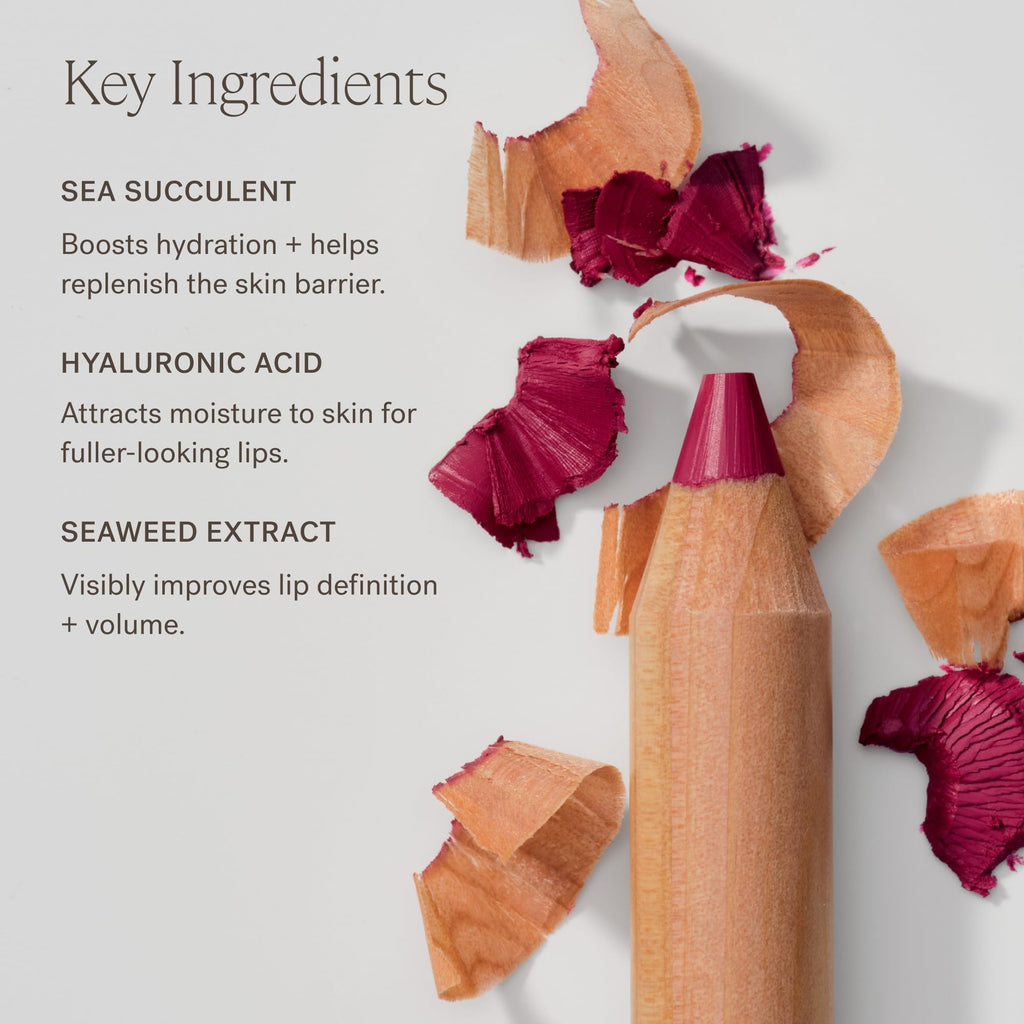 ILIA Lip Sketch Hydrating Crayon Earthen — Hydrate, Plump, Smooth, Long-Lasting Color