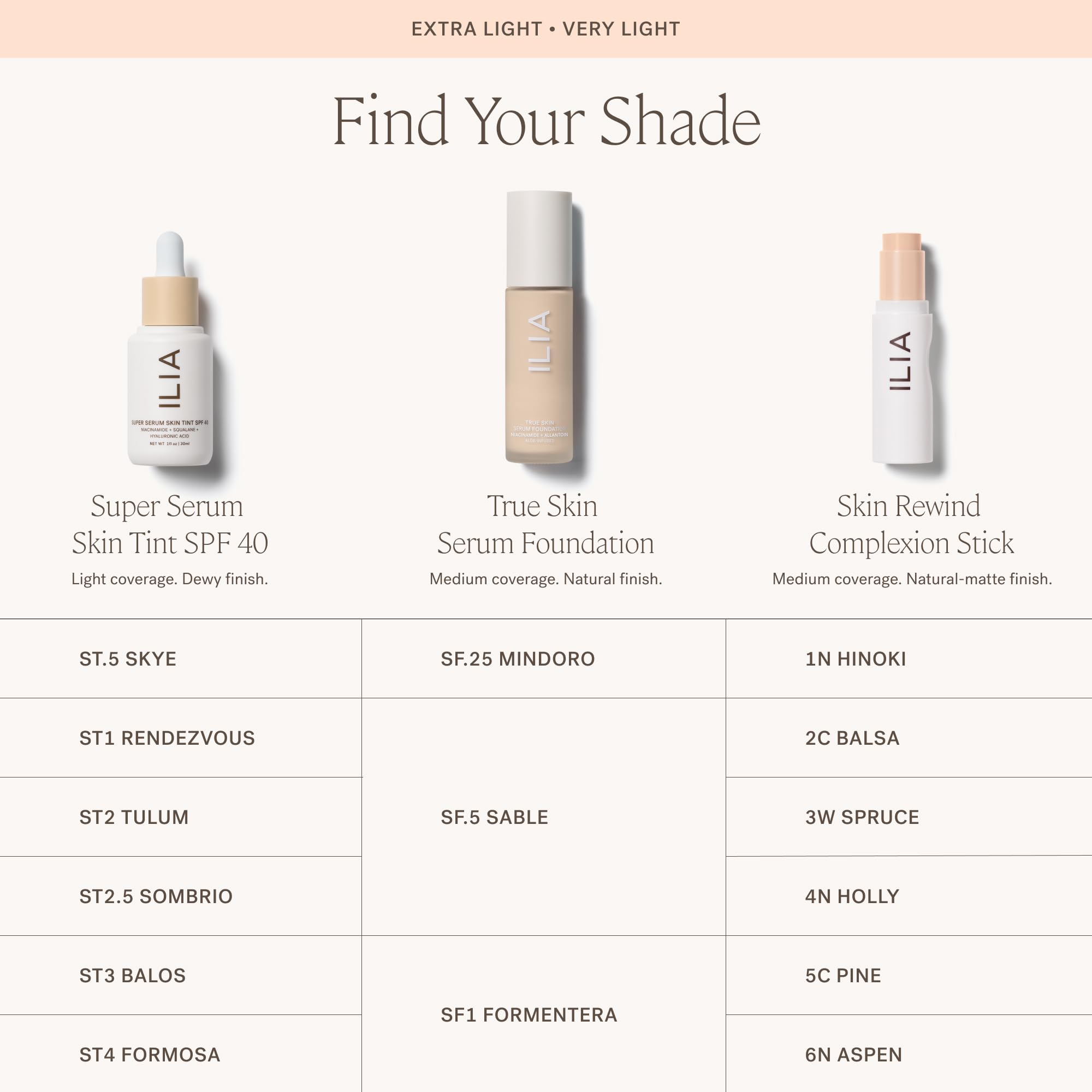 ILIA Skin Rewind Complexion Stick – 6N Aspen | Foundation, Concealer & Skincare | Vegan, Non-Toxic