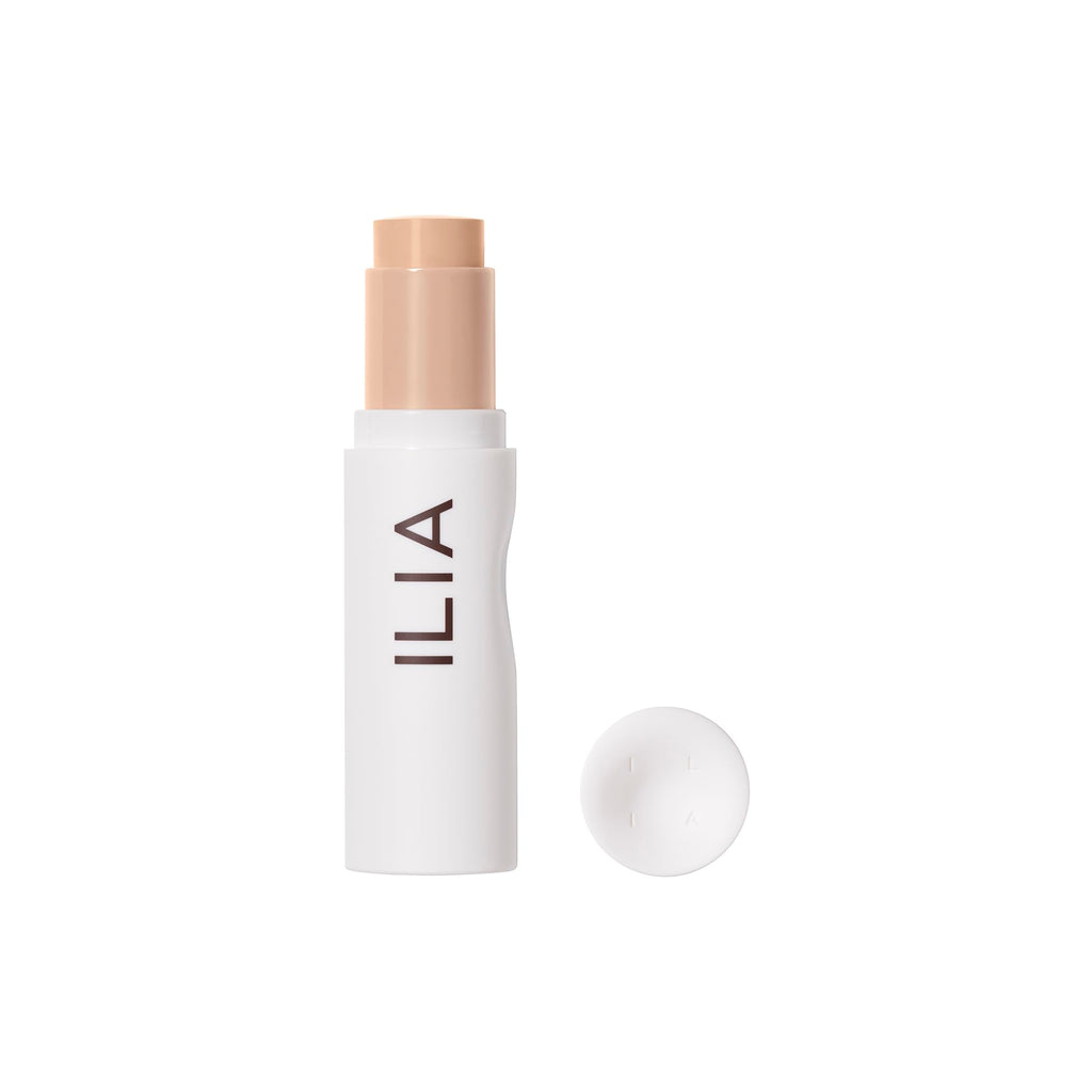 ILIA Skin Rewind Complexion Stick – Foundation + Concealer + Skincare (9N Tupelo, 0.35 oz)