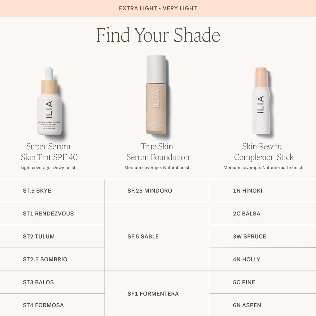 ILIA Skin Rewind Complexion Stick – Foundation + Concealer + Skincare in 5C Pine | Clean, Vegan, Cruelty-Free