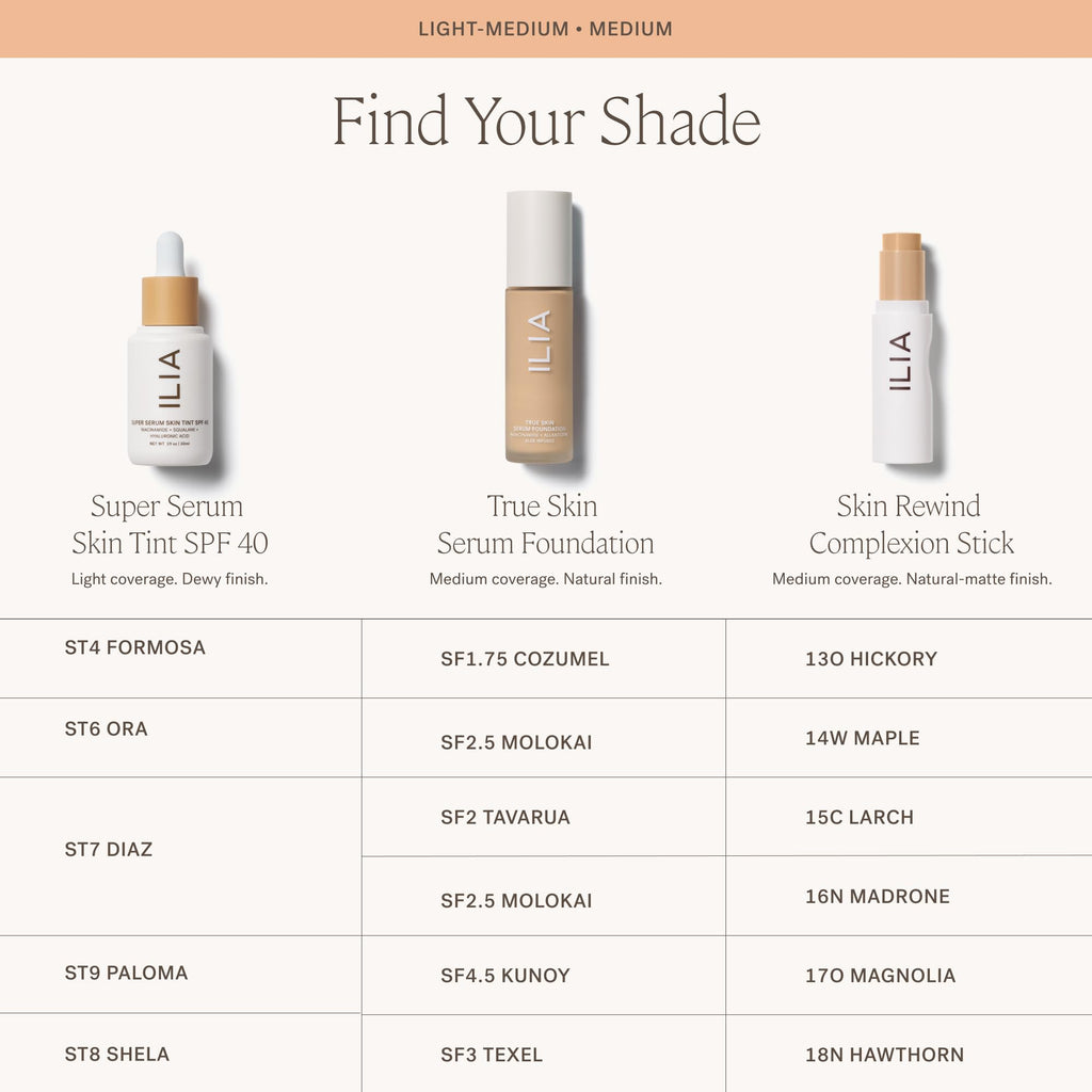 ILIA Skin Rewind Complexion Stick 16N Madrone | Foundation + Concealer + Skincare | Vegan & Cruelty-Free