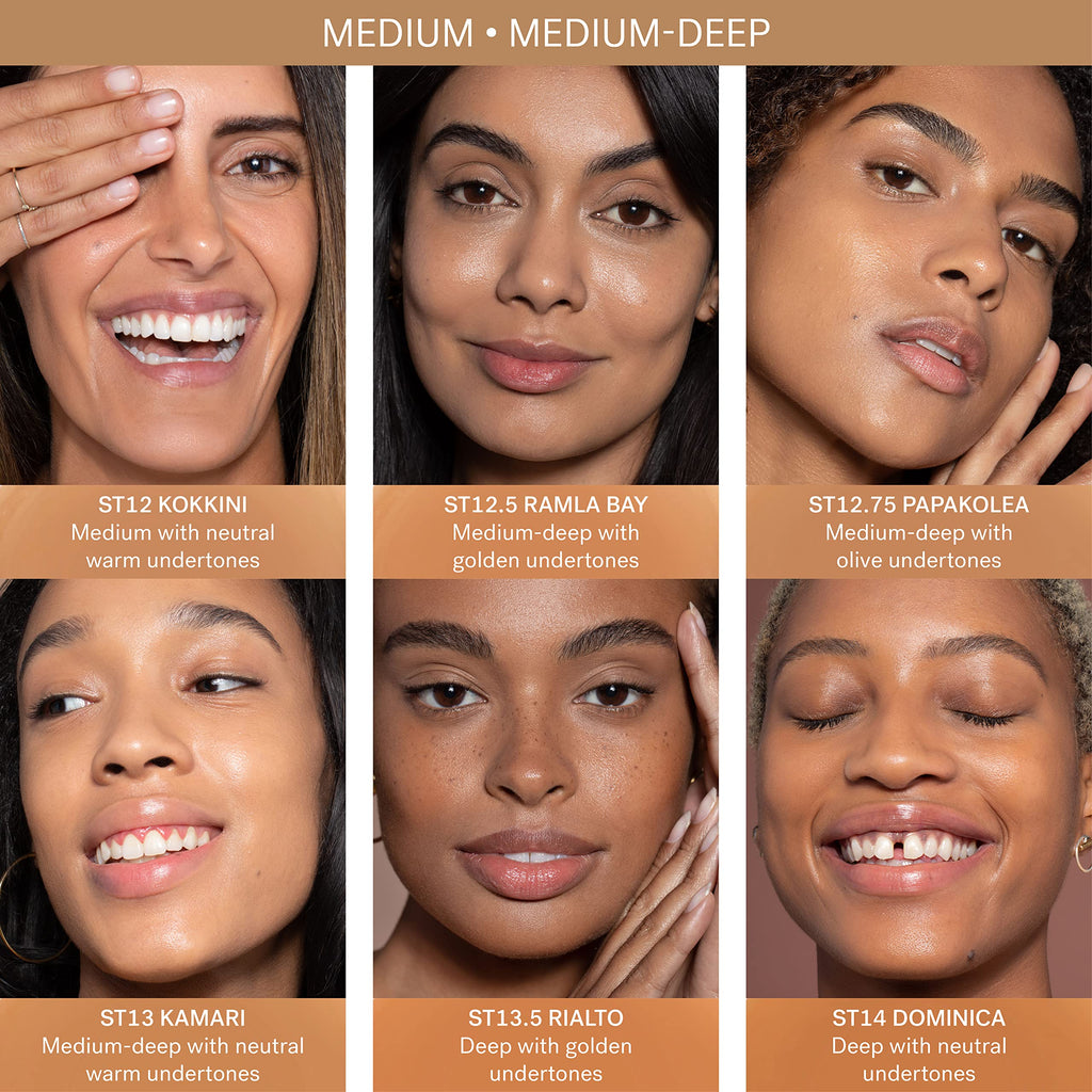 ILIA Super Serum Skin Tint SPF 40 – Lightweight, Non-Comedogenic, Vegan | Hydration, Smoothing & Refinement (Kamari ST13, 1 oz / 30 ml)