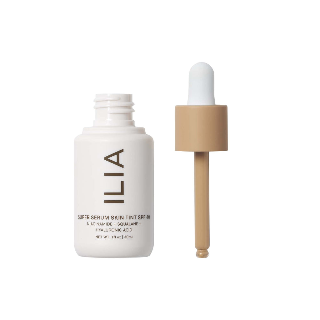 ILIA Super Serum Skin Tint SPF 40 | Hydrating, Non-Comedogenic Tint with Blue Light & Pollution Shield