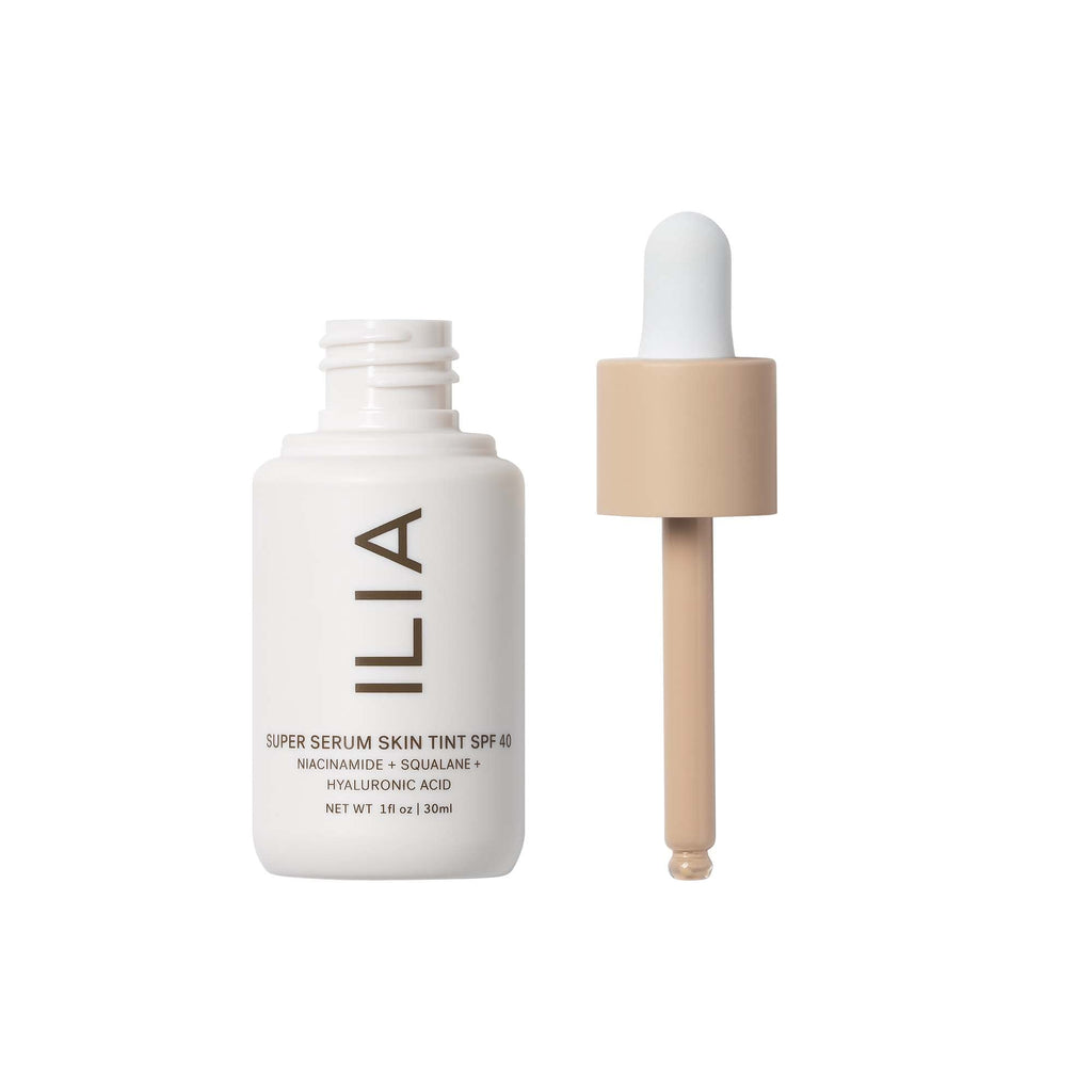 ILIA Super Serum Skin Tint SPF 40 – Vegan, Non-Comedogenic, Hydrating & Refining