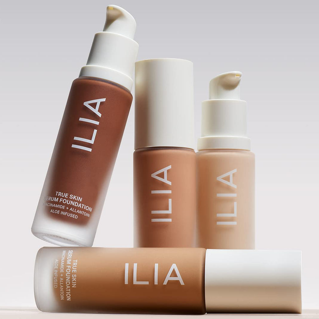 ILIA True Skin Serum Foundation | Buildable, Weightless Coverage • Non-Comedogenic • Vegan • Sensitive-Skin Safe