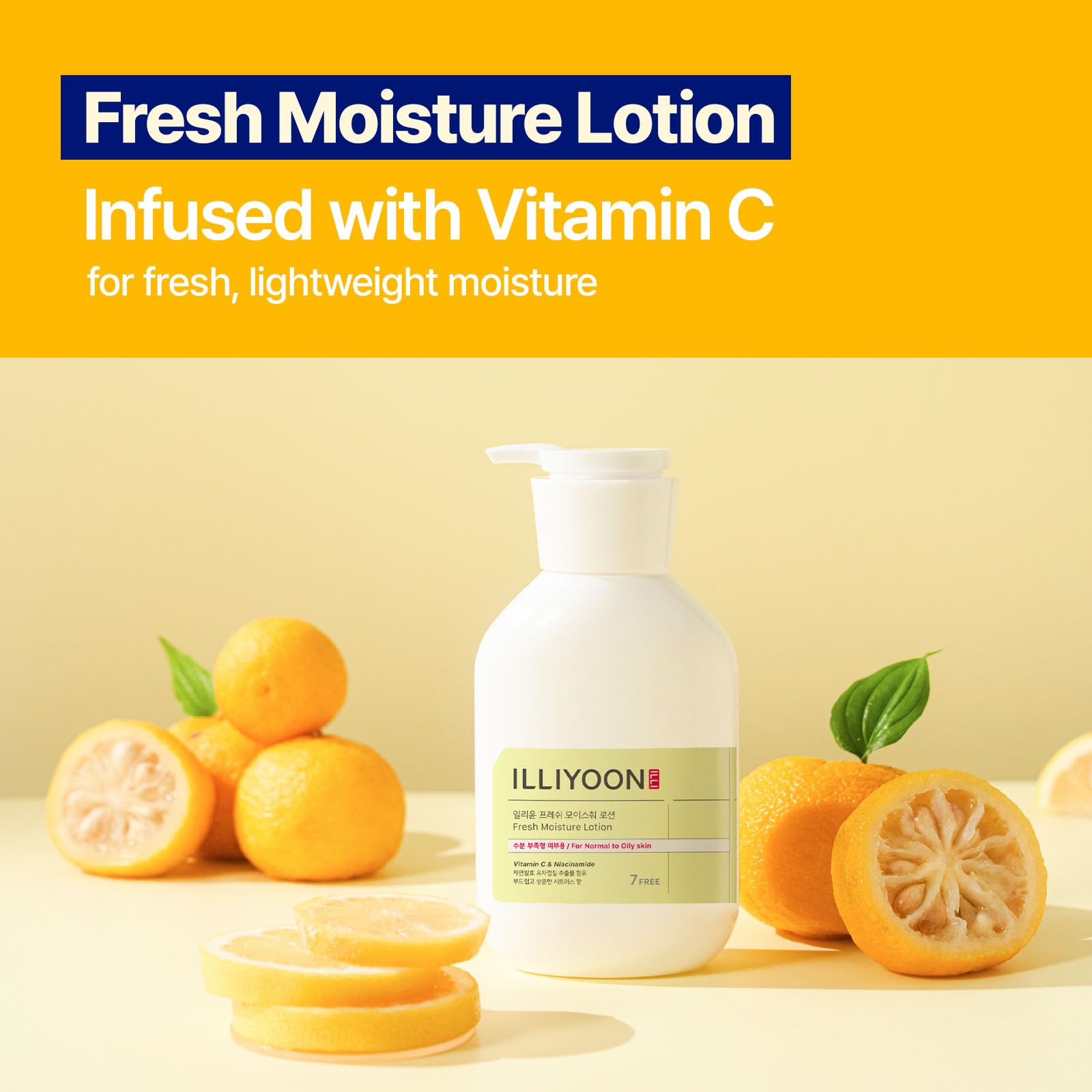 Illiyoon Fresh Moisture Lotion | Deep Hydration, Fast Absorption, 24h moisture
