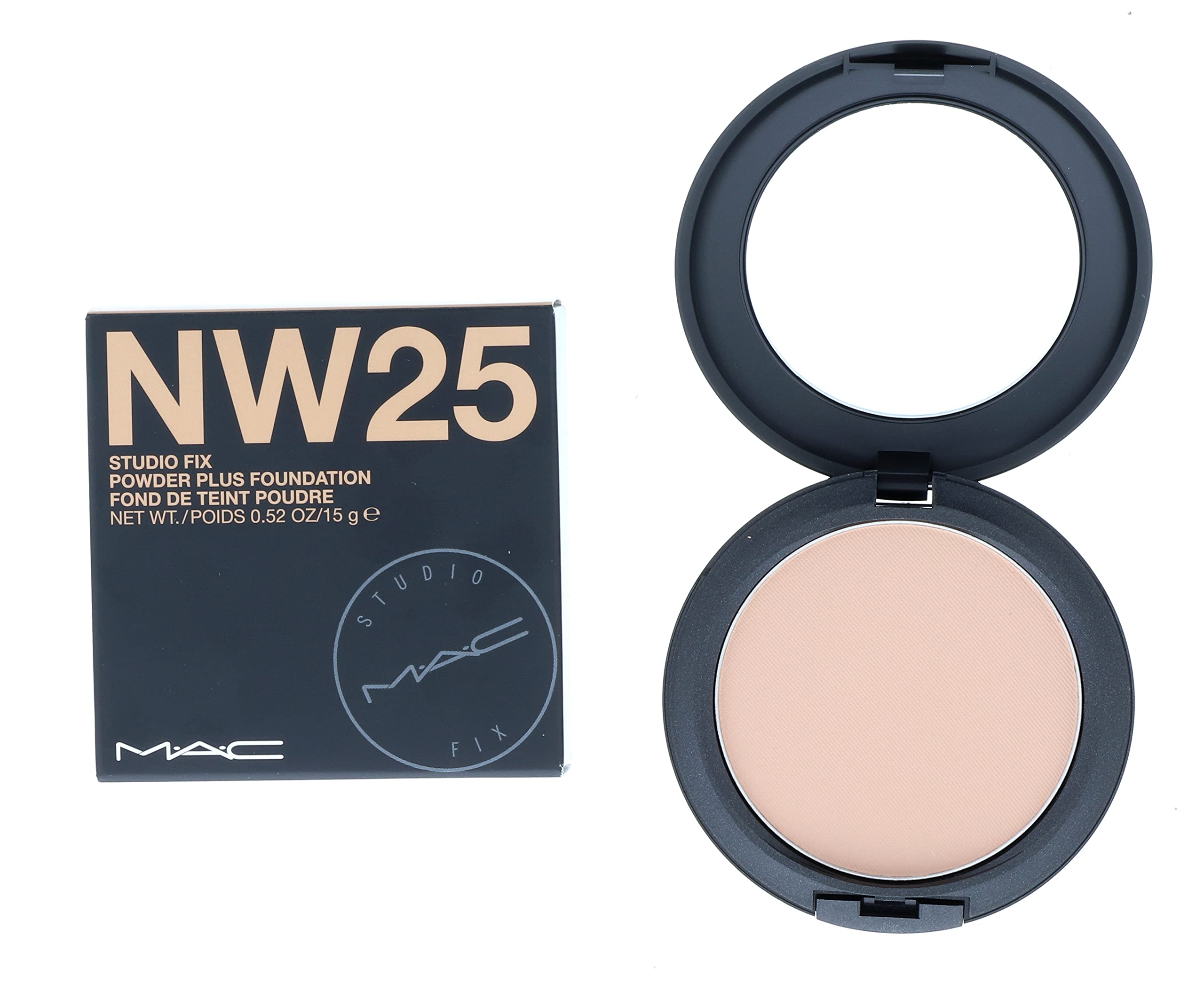 Illuminations MAC Studio Fix Powder Plus Foundation – One-Step Matte Coverage NW25