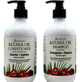 ILLUVISSE Batana Oil Shampoo & Conditioner Set – Rosemary, Tea Tree, Biotin for Hair Growth – 500 mL