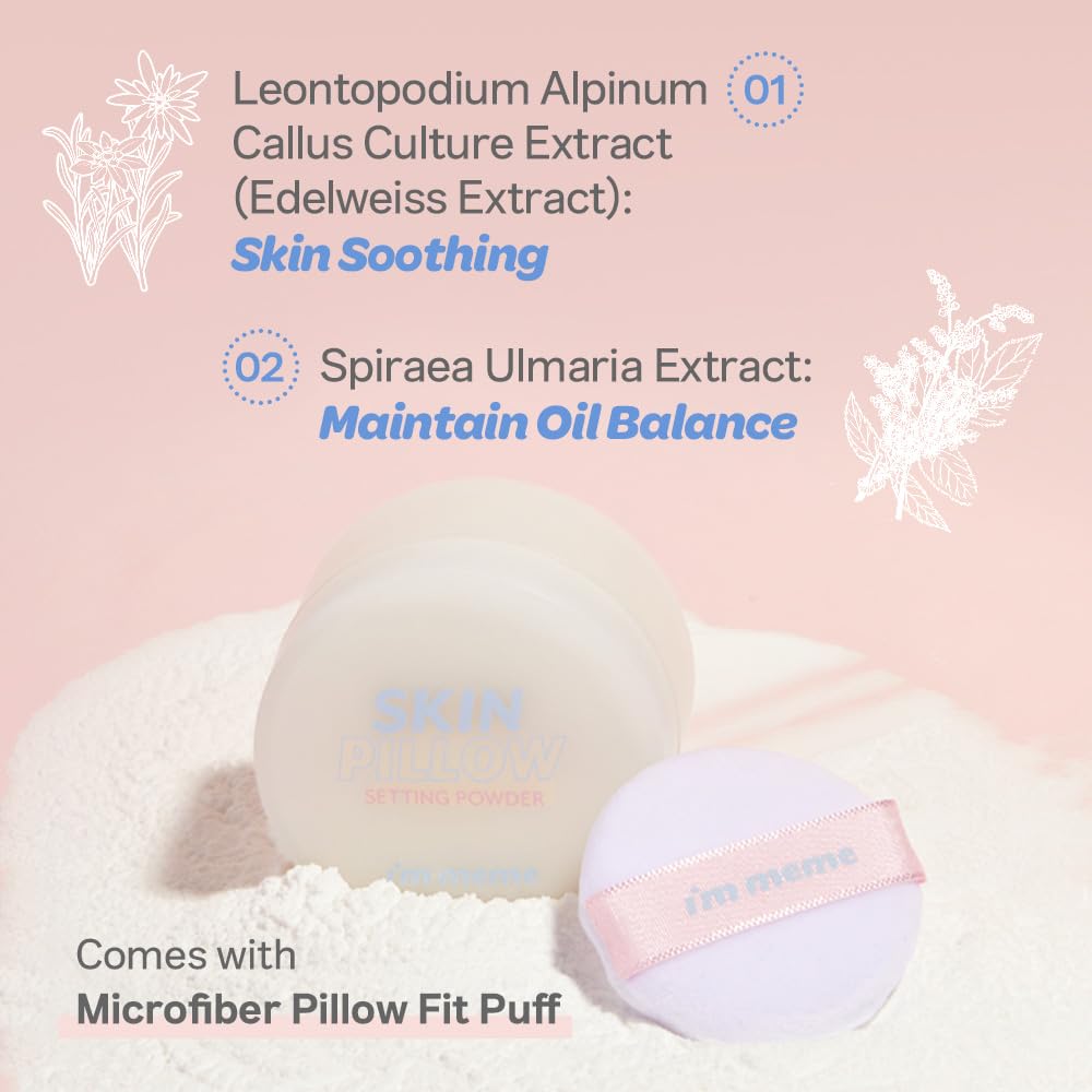 I'M MEME Setting Powder - Skin Pillow | Matte Finish & Oil Control