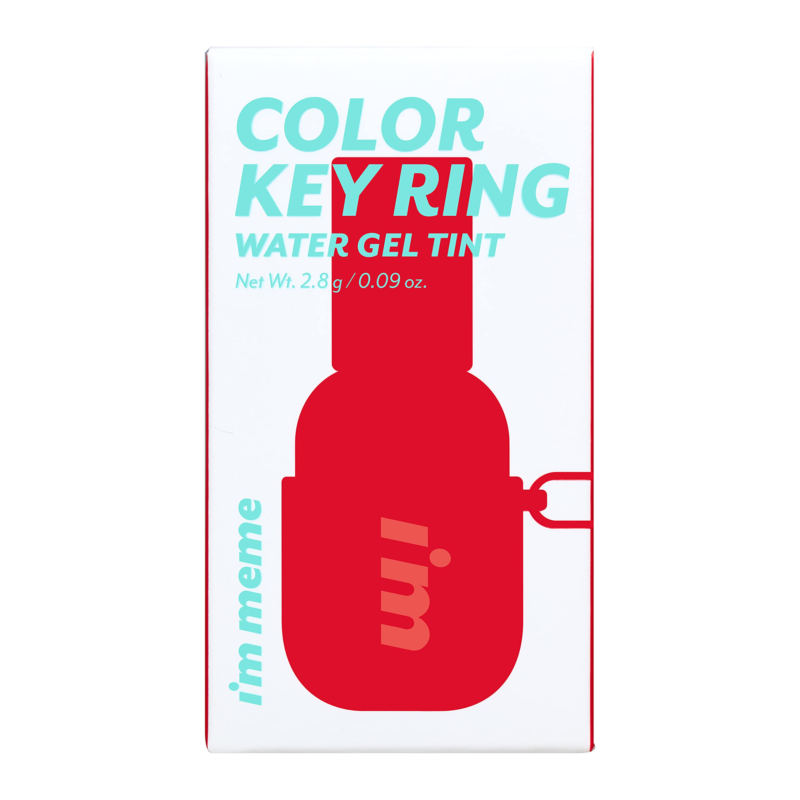 IM MEME Color Key Ring Water Gel Lip Tint - Orange Delight