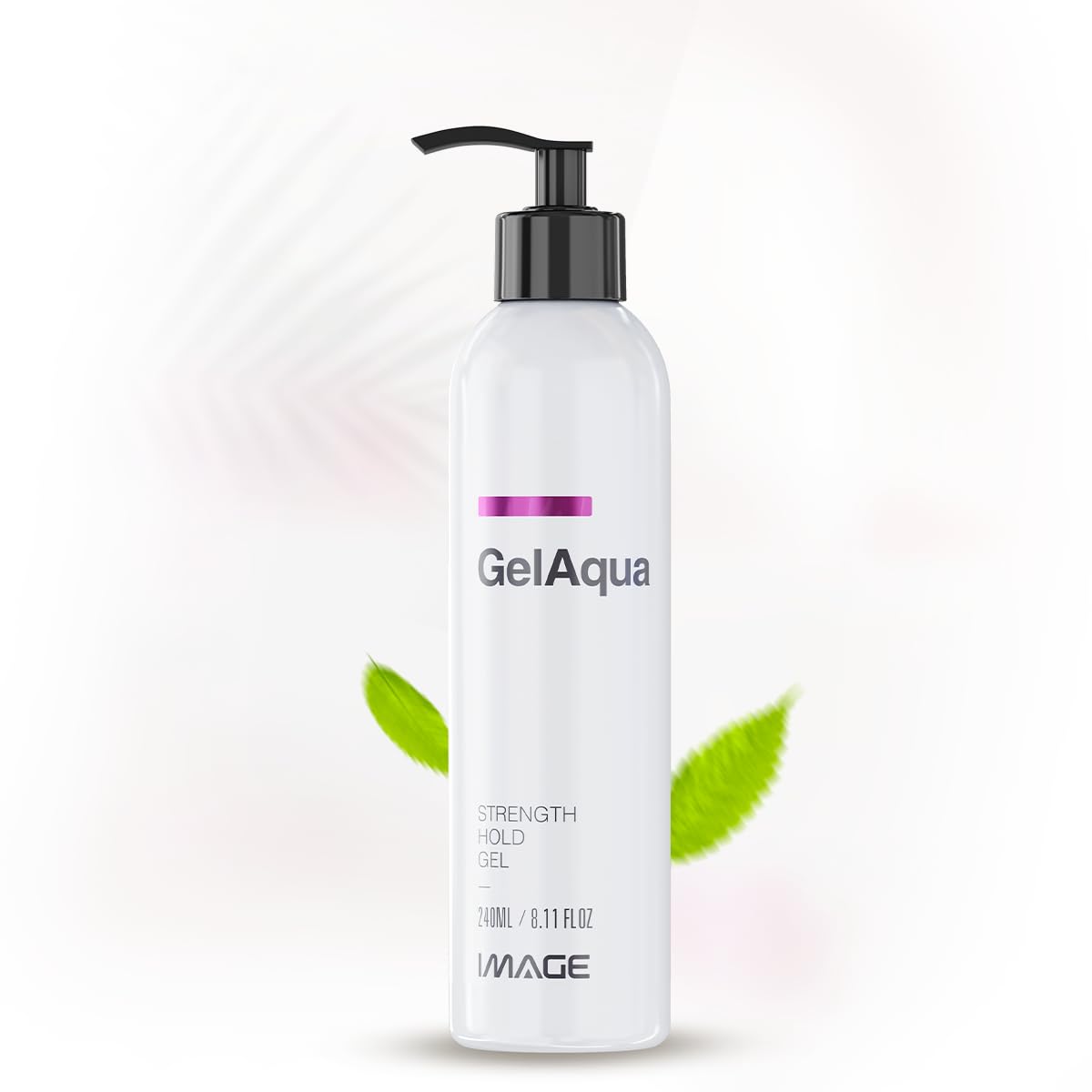 Image Gelaqua Hair Gel – Hydrating, Medium-Hold Styling Gel with Frizz Control (8.11 fl oz)