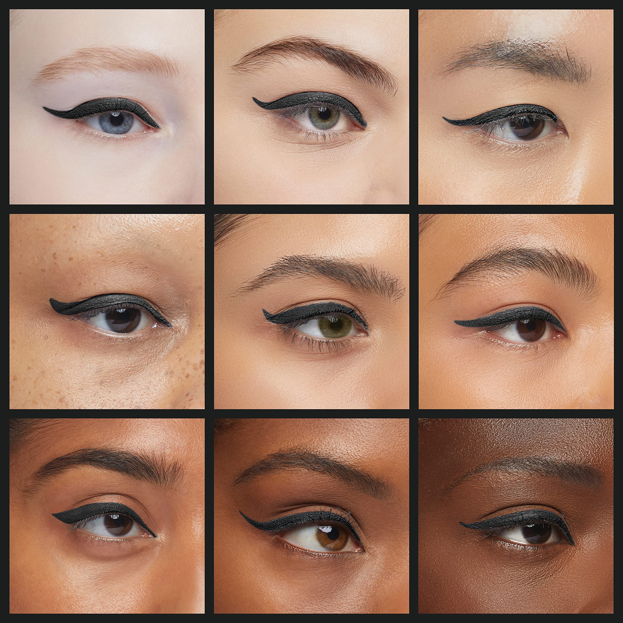 iMethod NEW 2-Pen Winged Eyeliner Stamp – All Eye Shapes, Waterproof & Smudge-Proof, 8 mm