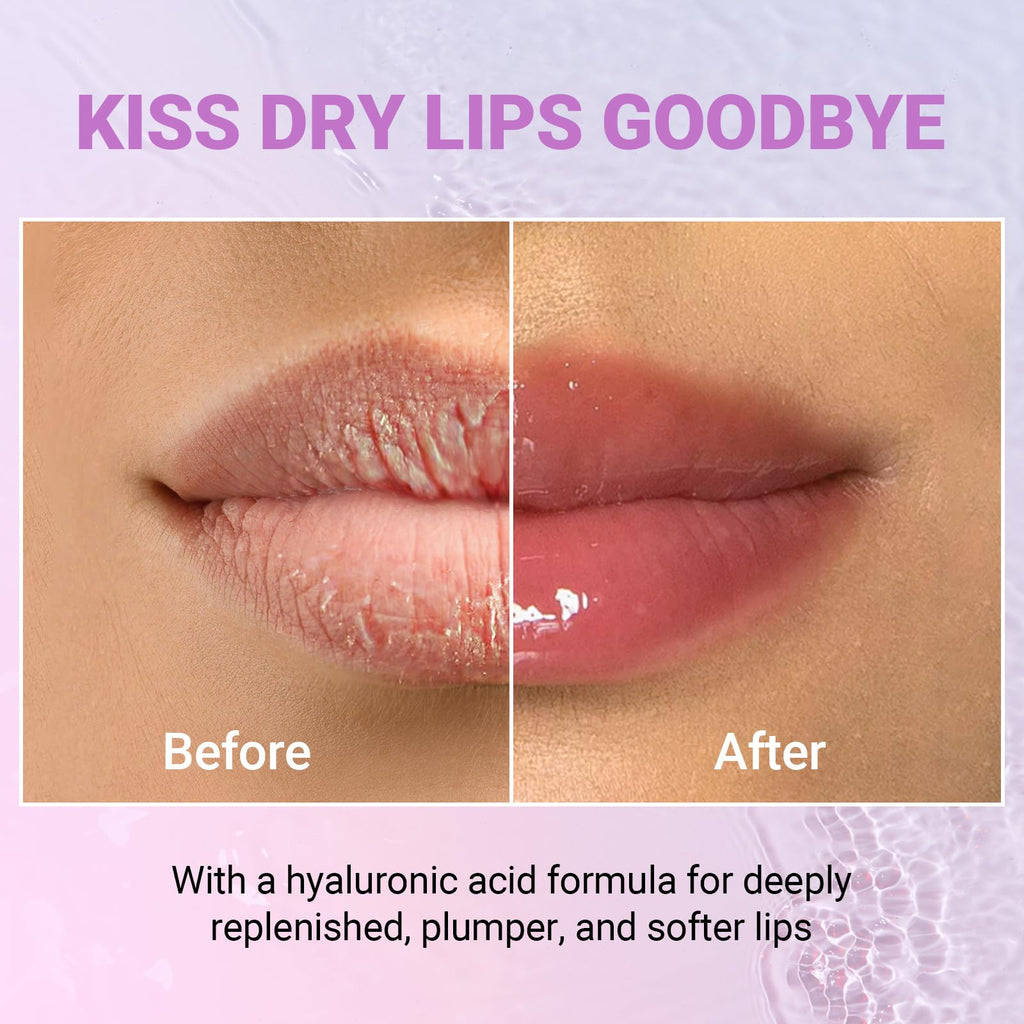 iMethod Lip Mask Overnight - 8-Hour Hydration Lip Sleeping Mask with Hyaluronic Acid (Peach)