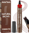 iMethod Microblading Eyebrow Pen – 4-Fork Tip, Waterproof, 24h Wear, 7 Shades