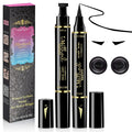 iMethod Winged Eyeliner Stamp - 2 Pens, Waterproof & Smudge-Proof, 10 mm Wing
